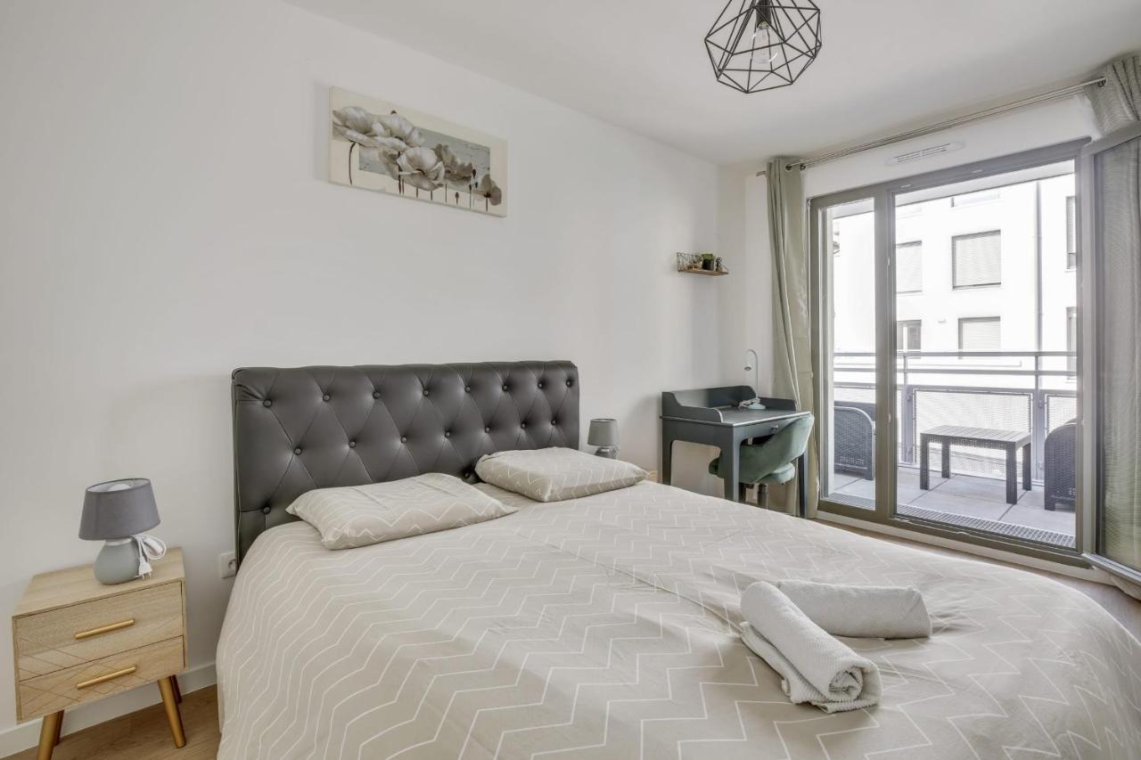 Superbe Appartement Avec Balcon Et Parking Proche Paris Saint-Denis  Dış mekan fotoğraf
