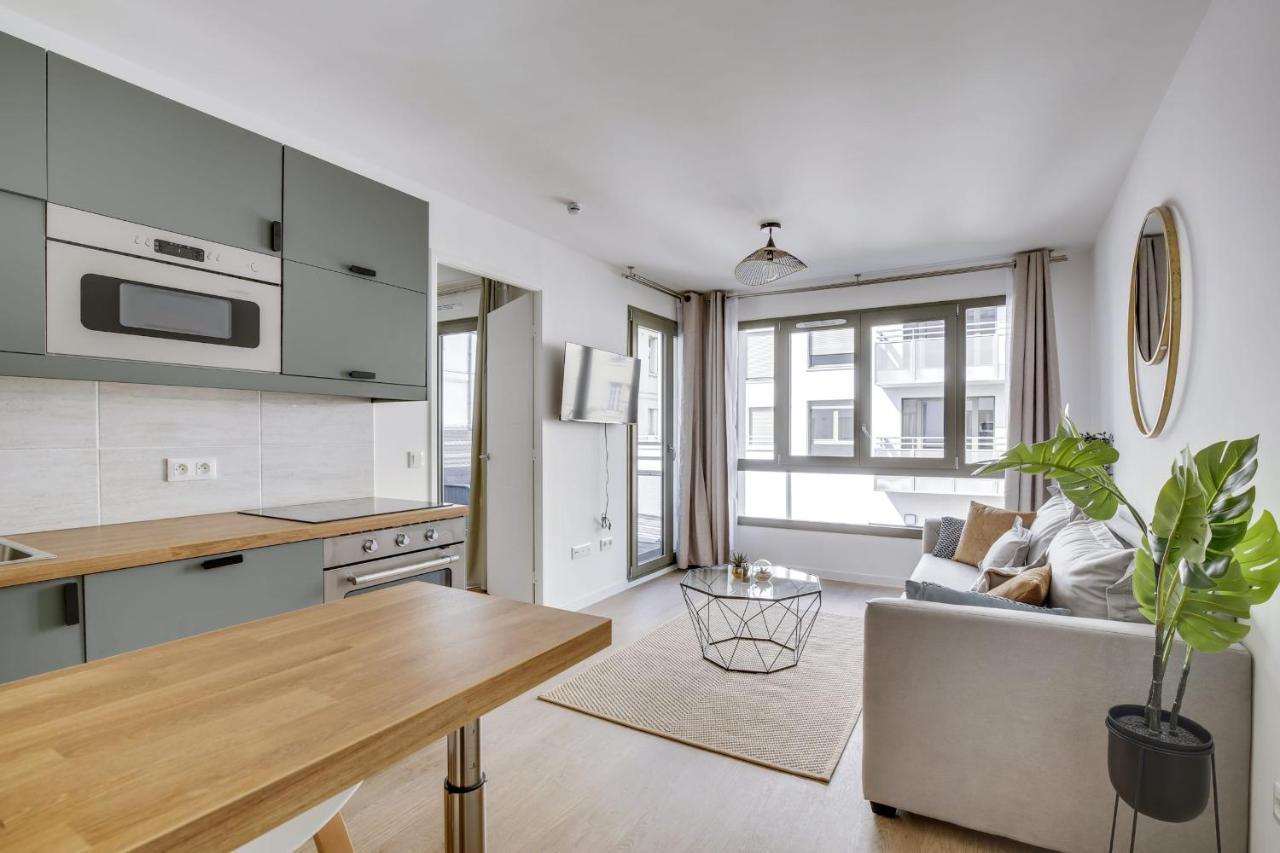 Superbe Appartement Avec Balcon Et Parking Proche Paris Saint-Denis  Dış mekan fotoğraf